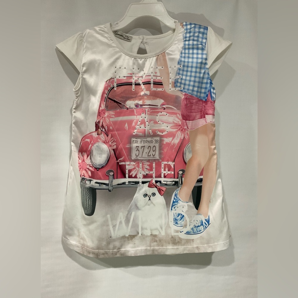 🌼🌼🌼Girl’s Cotton Blend Tunic, Size 7-8 years